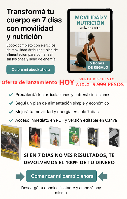 Plan de Movilidad Articular y Alimentación Saludable